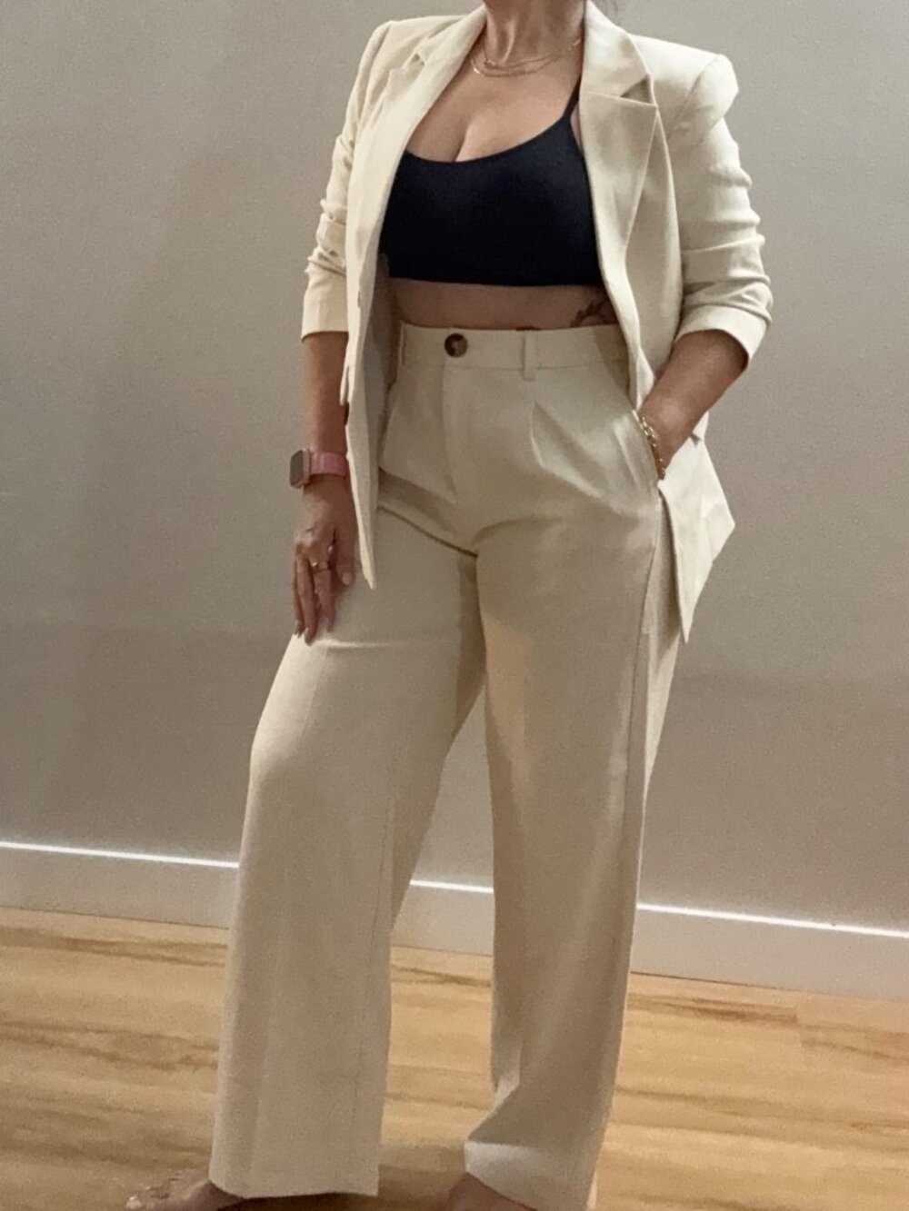 Kirundo 2-Piece Blazer & Wide Leg Size S - 358